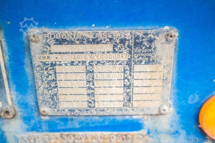 Damperli kamyon ROBUSTE-KAISER S3302G37 +HYRD. DEUR