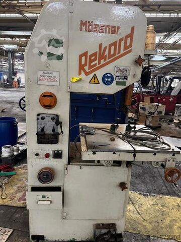 Båndsav - lodret MÖSSNER-REKORD SSF 501