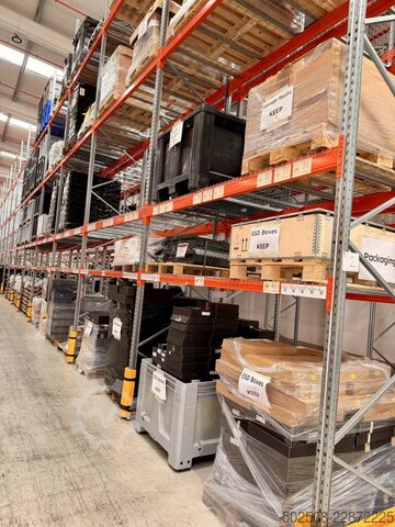 Schroevenrek Highrise Boltless Pallet Racking With Frame Protectors
