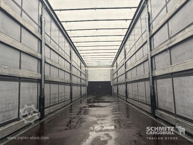 Open semitrailer with tarp Schmitz Cargobull Semitrailer Curtainsider Standard