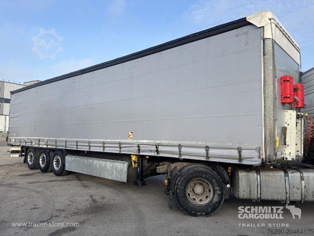 Open semitrailer with tarp Schmitz Cargobull Semitrailer Curtainsider Standard