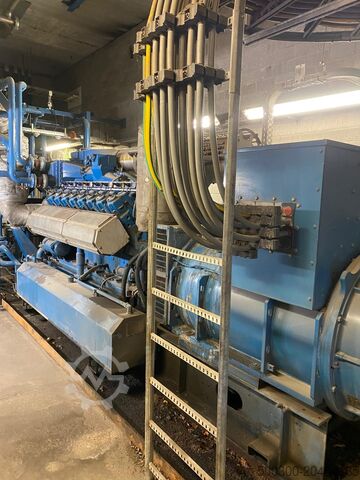 Usina combinada de calor e energia / CHP / agregado Jenbacher J416