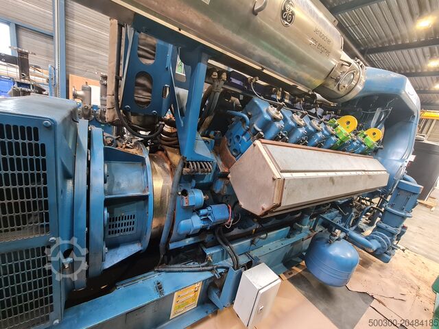 Usina combinada de calor e energia / CHP / agregado Jenbacher J416