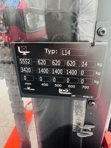 Carretilla elevadora Linde L 14 Triplex