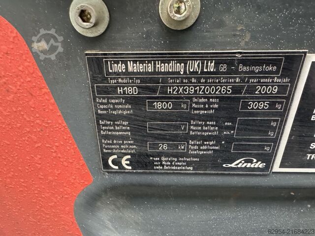 Dieselstapler Linde H 18 D-01