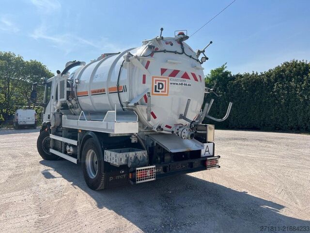 Kanca kasalı yük kamyonu (roll-off) IVECO IVECO EUROCARGO 180E28 CON CISTERNA SPURGO