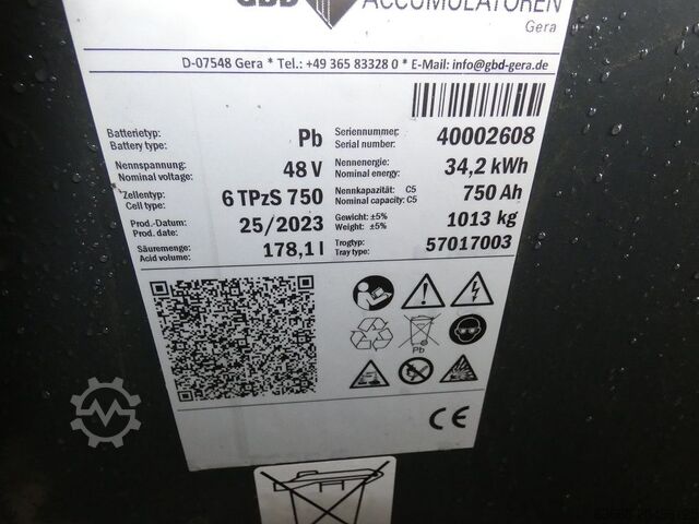 Electric 4-wheel forklift Jungheinrich EFG 320