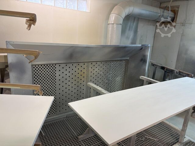 Paint overspray disposal Farbnebelentsorgung