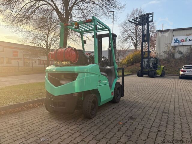 LPG Forklifts Mitsubishi FG25N - Original 867 Stunden