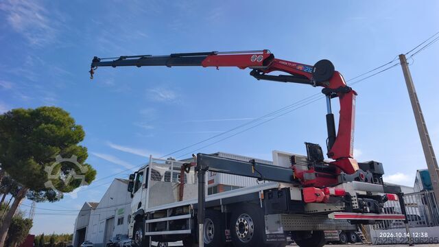 Dépanneuse RENAULT 26.440 C 6X2 EURO 6 + GRUA HMF