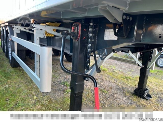 Tipper semitrailer WIELTON Alu-Kastenmulde 51m³ BULK Master SOFORT!