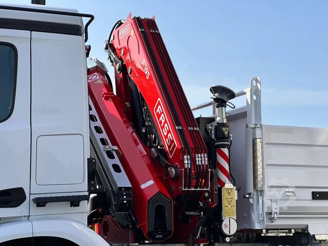 3-sided tipper Mercedes-Benz Arocs 3348 AK 6x6 Krankipper mit Fassi F195A2.24