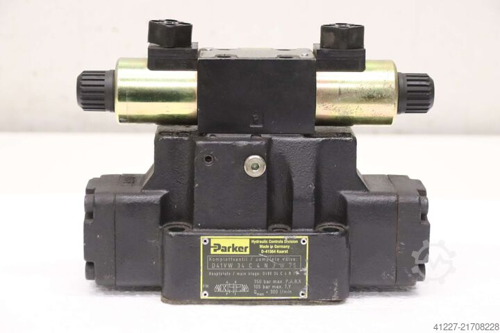 Válvula direcional Parker D41VW 34 C 4 N J W 75