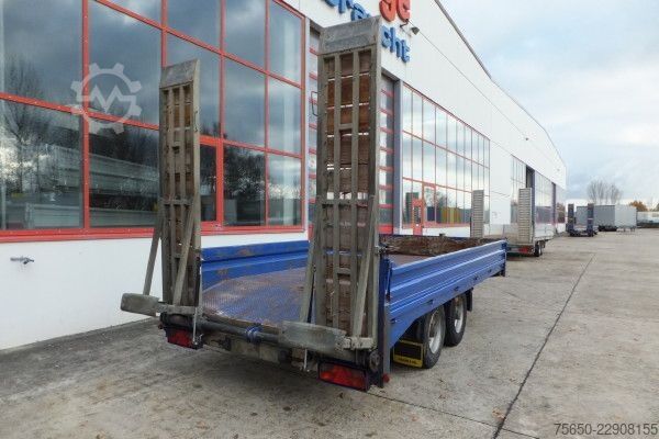 Alçak şasi römork Humbaur HBT10  Tandemtieflader