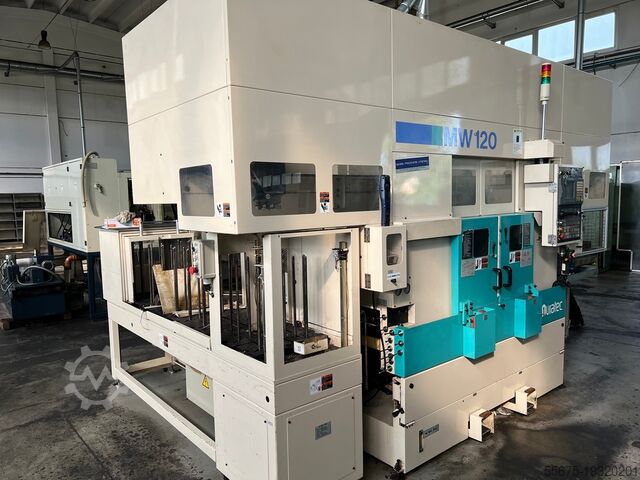 Frontale tweespillige cnc-draaibank Muratec mw120g