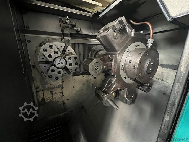 Frontale tweespillige cnc-draaibank Muratec mw120g