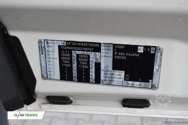 Tractor estándar SCANIA R460 CR20H Adaptice Cruise Control