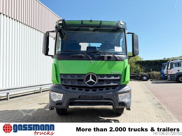 Kampós konténerszállító teherautó Mercedes-Benz Arocs 1835/4x2, Hiab Abrollanlage XR 10 S 4150 bis
