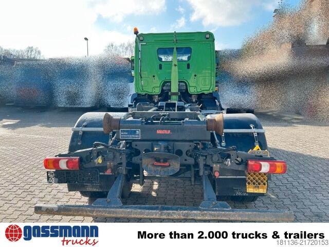 Kampós konténerszállító teherautó Mercedes-Benz Arocs 1835/4x2, Hiab Abrollanlage XR 10 S 4150 bis