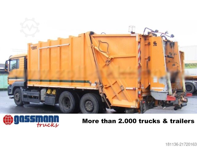 Szemetesautó MAN TGS 26.400 6x2-4 LL, Lenk-/Liftachse, Zöller