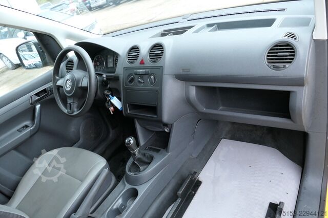 Κλειστό βαν VW Caddy 2.0 TDI EURO-5 PARKTRONIK 6-GANG 2xSCHIEBETÜR CoC