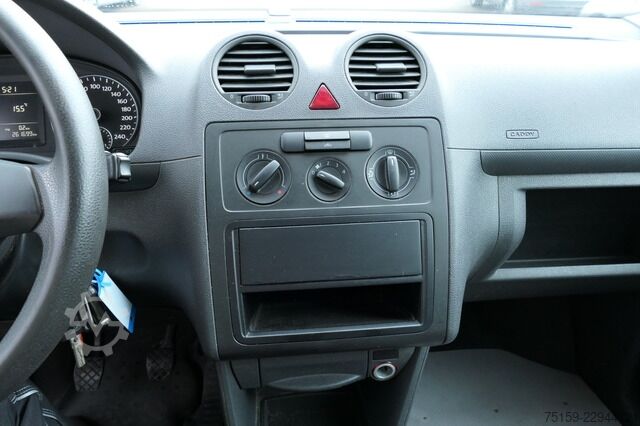 Κλειστό βαν VW Caddy 2.0 TDI EURO-5 PARKTRONIK 6-GANG 2xSCHIEBETÜR CoC