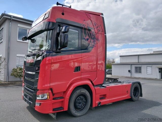 Standardní tahač SCANIA S 500 A/NB Kipphydraulik Leder Vollluft