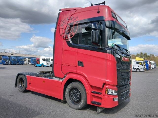 Standardní tahač SCANIA S 500 A/NB Kipphydraulik Leder Vollluft