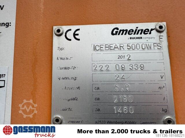 Poljoprivredna mašina  ICEBEAR 5000WFSE ca. 5m³