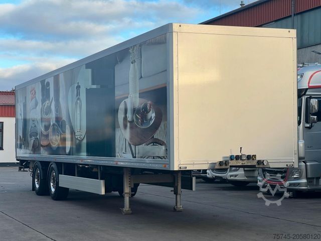 Semiremorcă carosată  WÜLLHORST * WIE NEUWERTIG * 2T LBW * LIFT * SAF