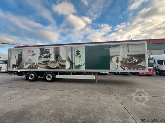 Semiremorcă carosată  WÜLLHORST * WIE NEUWERTIG * 2T LBW * LIFT * SAF