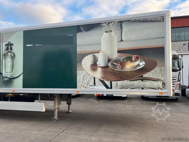 Semiremorcă carosată WÜLLHORST * WIE NEUWERTIG * 2T LBW * LIFT * SAF