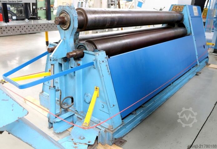 Giętarka do blach - 3 rolki DAVI MCO 2522