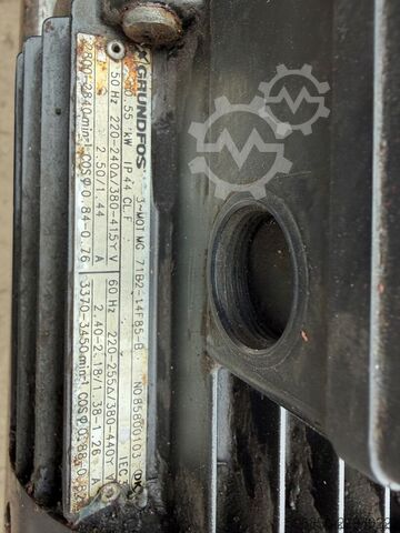  Grundfos SPK 4-8 pompa pionowa 0,55 kW 3 m3/h 28 m Grundfos SPK 4-8 pompa pionowa 0,55 kW 3 m3/h 28 m
