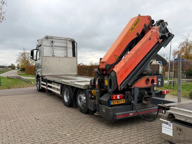 Kranbil Mercedes-Benz Actros 2640 PALFINGER 34TM CRANE/GRUE!!RADIO RE...