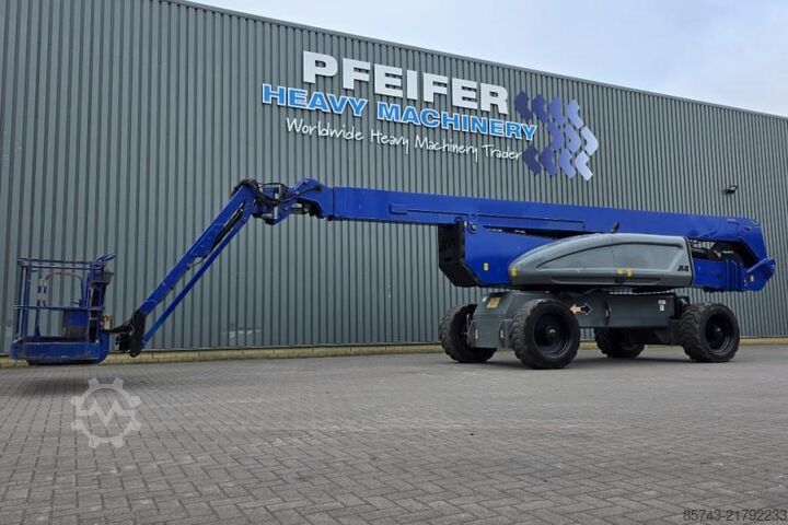 Leddelt teleskopisk arbejdsplatform JLG 1250AJP Diesel, 4x4x4 Drive, 40.1m Working Height,