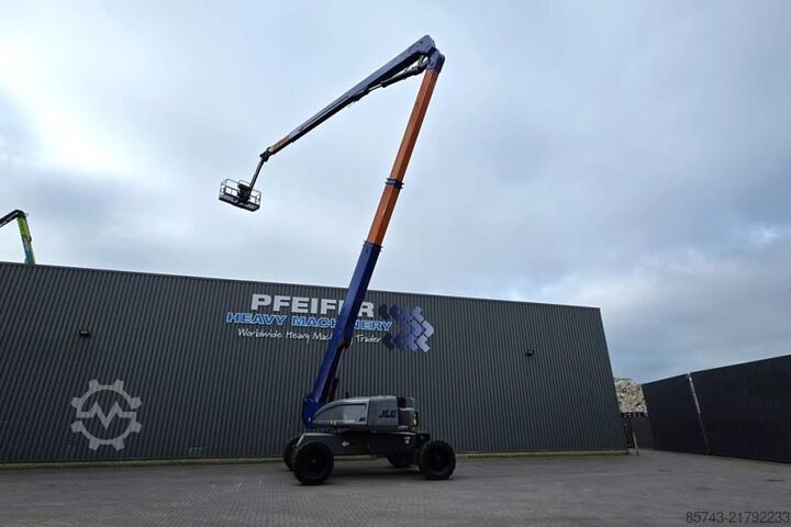 Leddelt teleskopisk arbejdsplatform JLG 1250AJP Diesel, 4x4x4 Drive, 40.1m Working Height,