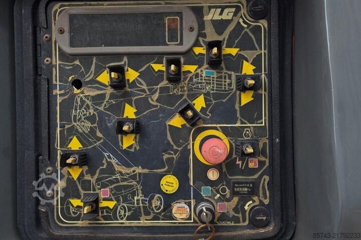 Leddelt teleskopisk arbejdsplatform JLG 1250AJP Diesel, 4x4x4 Drive, 40.1m Working Height,