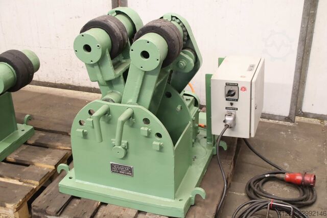Dispositif de rotation du récipient Ton Heitze 405/0 Rollenabstand 240 - 780 mm
