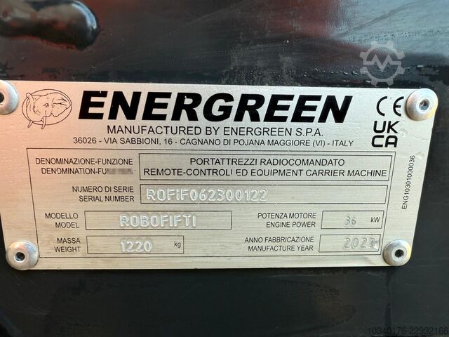 Vehicul forestier ENERGREEN ROBOFIFTI