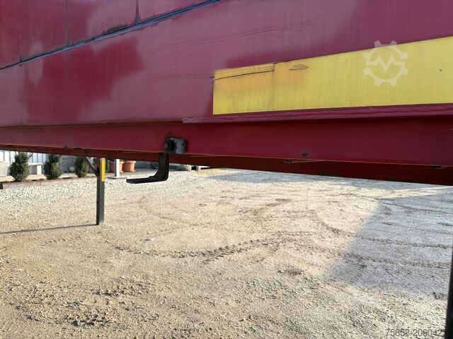 Caisse mobile avec fourgon Krone 7,45m Wechselkoffer mit Türen