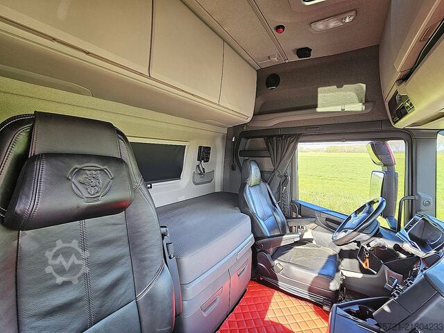 Chassis med førerhus SCANIA R500 6x2 Retarder Leather