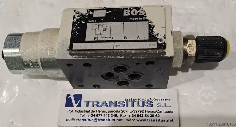 Hydraulic valve Bosch 0811150021