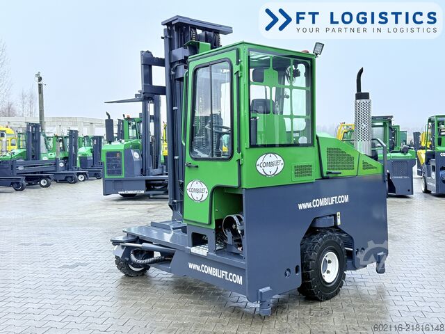 Carrello elevatore a 4 direzioni Combilift C4000 TRIPLEX 6900 GAS FREE LIFT CABIN