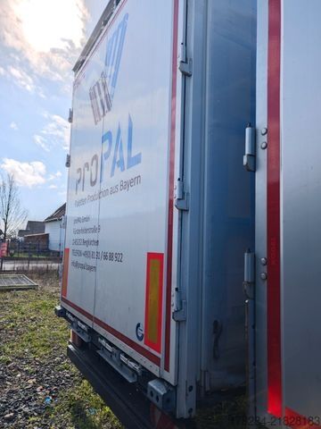 Semirremolque abierto con toldo KÖGEL MEGA Hubdach, Vario FIX, 1. Liftachse