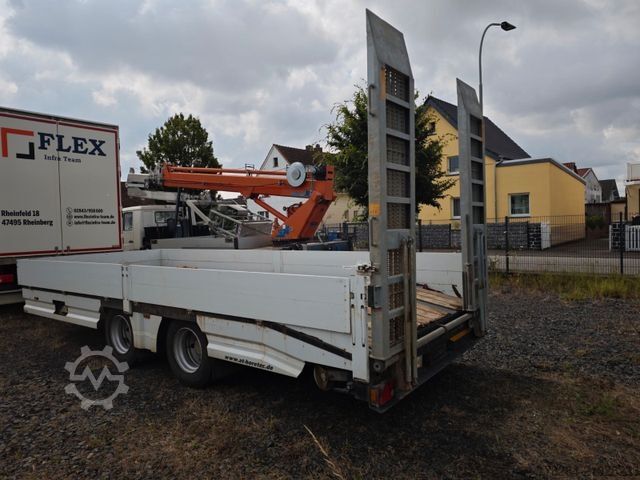 Lavtloader trailer  Alga TAT B-180, 7,3 mtr., Rampen, 19to. GG. low