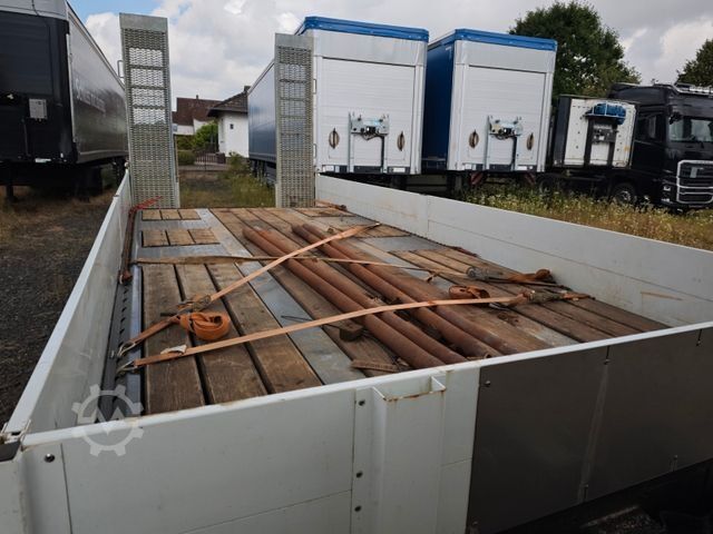 Lavtloader trailer  Alga TAT B-180, 7,3 mtr., Rampen, 19to. GG. low