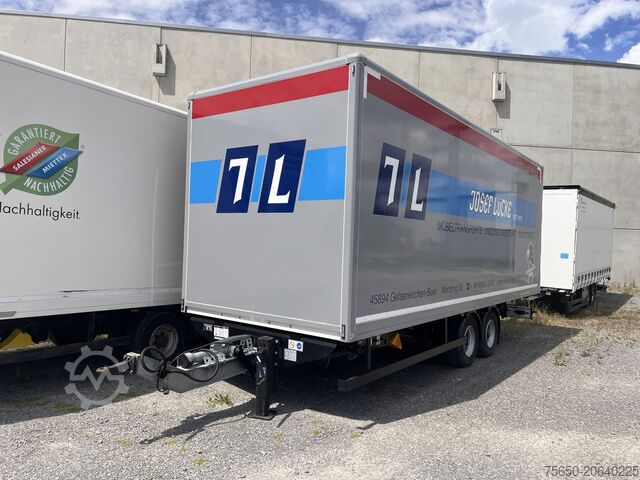 Remolque caja Möslein TKO 105 Schwebheim  Tandem- Möbel Koffer- Anhänger