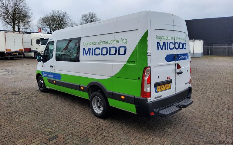 Furgone per consegne a doppia cabina Renault Master 150.35 EURO 6 L3H2 DL DUBBELE CABINE -...