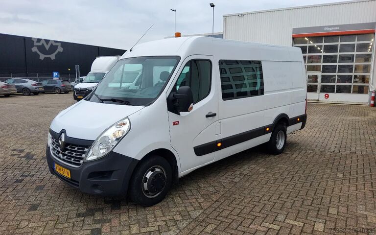 Furgone per consegne a doppia cabina Renault Master 150.35 EURO 6 L3H2 DL DUBBELE CABINE -...